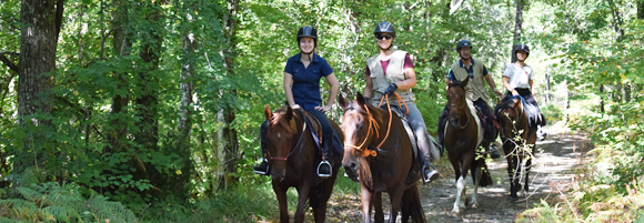 Voyage à cheval - Randonnée équestre organisée par Randocheval