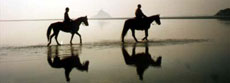 RIDE IN FRANCE - Riding in Mont Saint Michel Bay