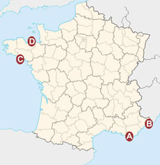 Ride in France - thalassotherapy  spa resorts (sea water therapy)
